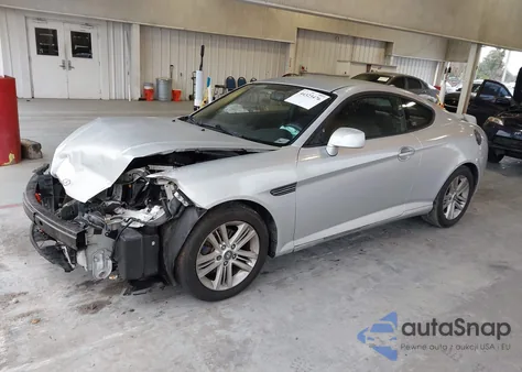 2008 Hyundai Tiburon Gs from USA, damaged, VIN KMHHM66D68U295416